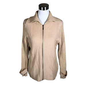 Naisten Pierre Cavallo - Neuletakki, koko 40 - Beige (1)