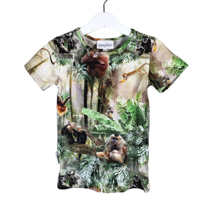 Unisex Gugguu - T-paita, koko 110 - 116 - Vihreä (1)