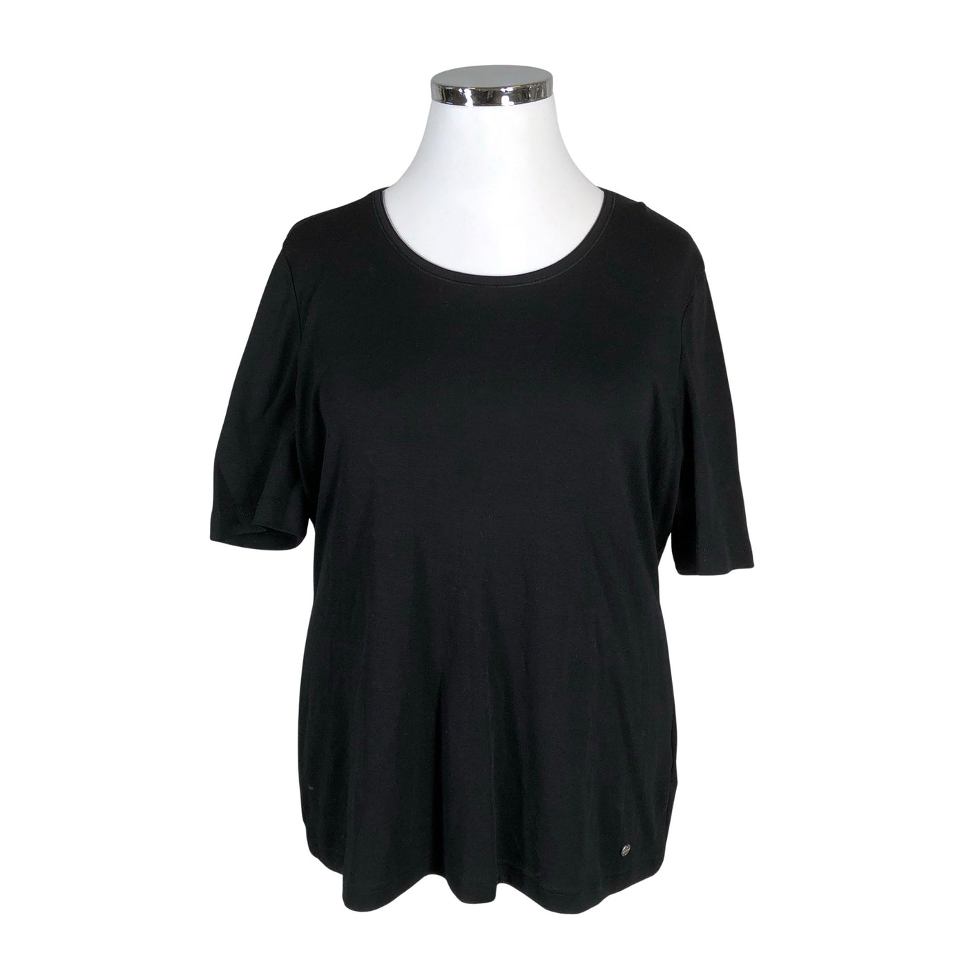 Naisten Gerry Weber - T-paita, koko 46 - Musta (1)