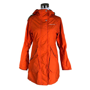 Naisten Didriksons - Ulkoilutakki, koko 36 - Oranssi (1)