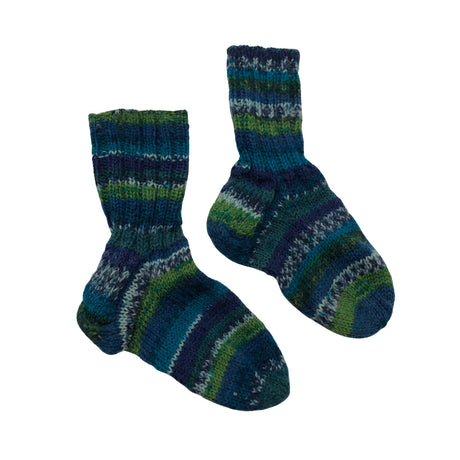 Unisex Handmade - Villasukat, koko 27 - Sininen ()