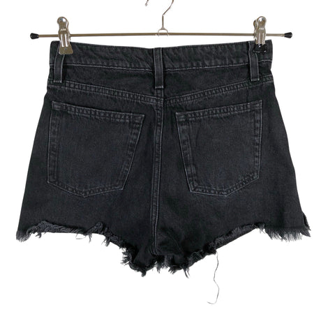 Naisten IRO - Farkkushortsit, koko W26 - Musta (2)