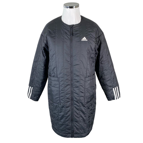 Naisten Adidas - Kevyttoppatakki, koko 46 - Musta ()