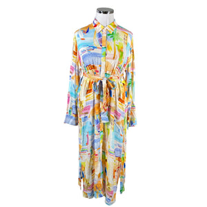 Naisten Gerry Weber - Sifonkimekko, koko 42 - Sininen (1)