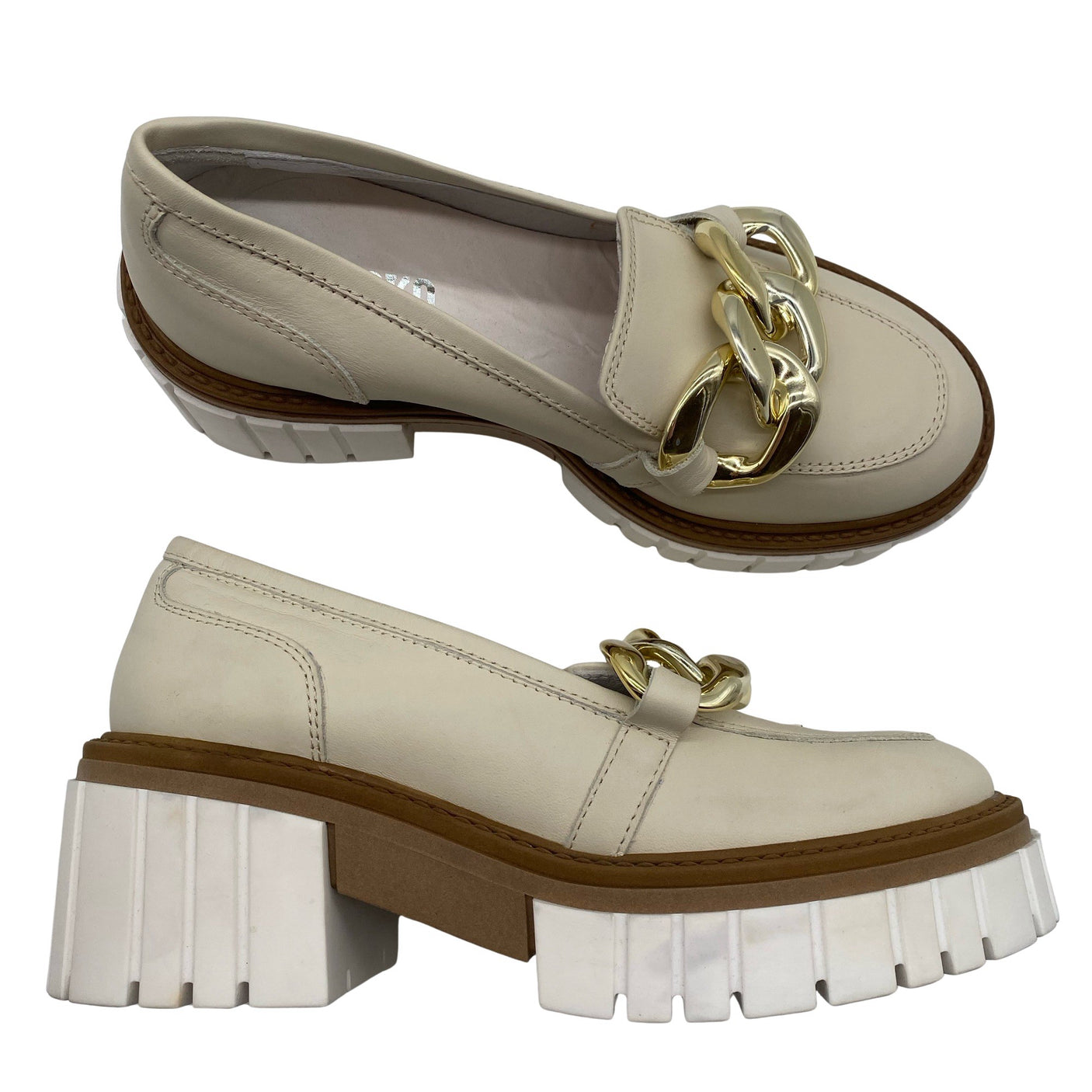 Naisten Vamsko - Loaferit, koko 37 - Beige (1)
