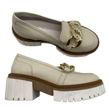 Naisten Vamsko - Loaferit, koko 37 - Beige ()