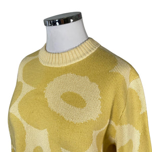 Naisten Marimekko - Neulepaita, koko 42 - Keltainen (3)