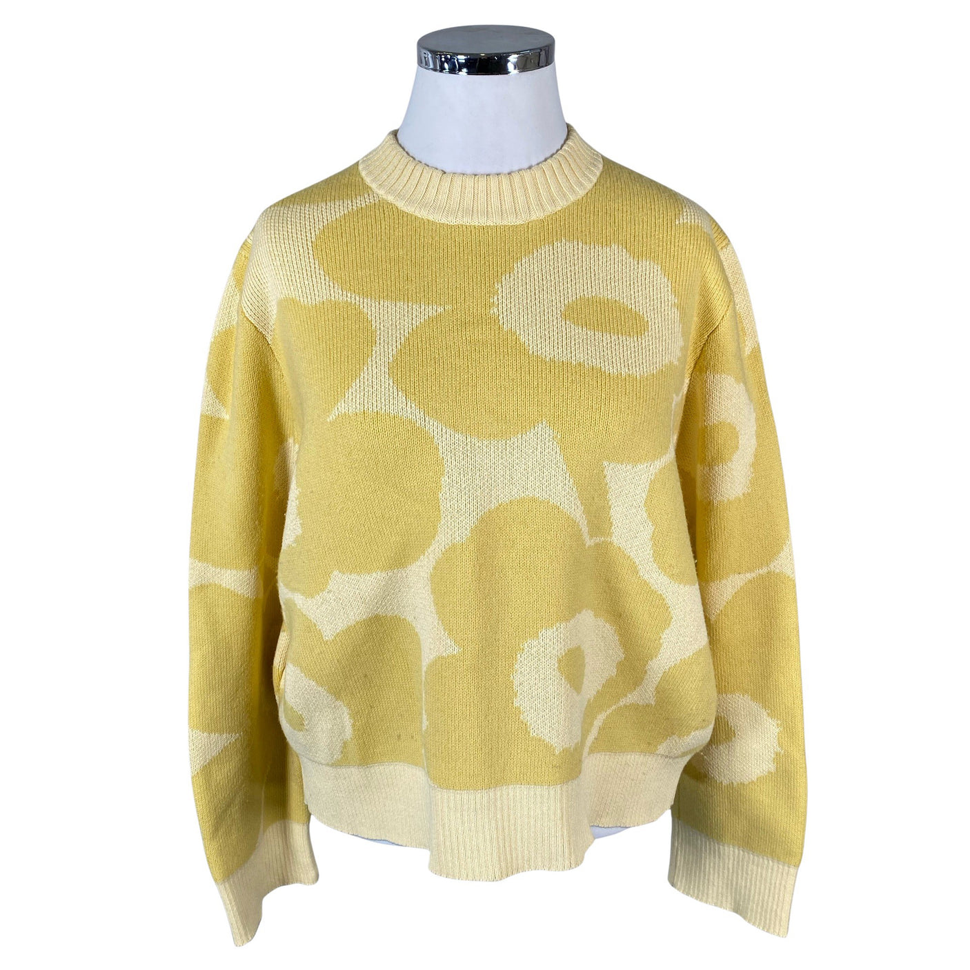 Naisten Marimekko - Neulepaita, koko 42 - Keltainen (1)