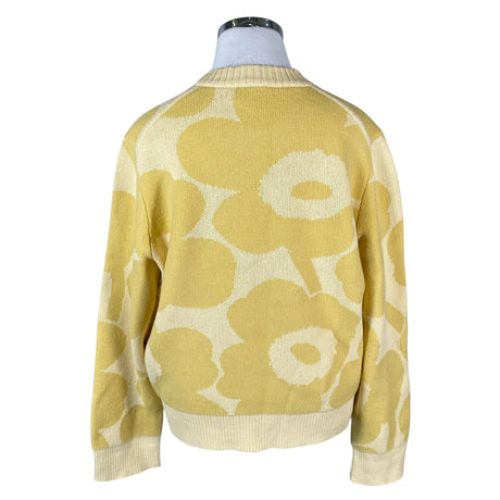 Naisten Marimekko - Neulepaita, koko 42 - Keltainen (2)