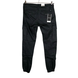 Miesten Jack & Jones - Cargohousut, koko W31 - Musta (2)