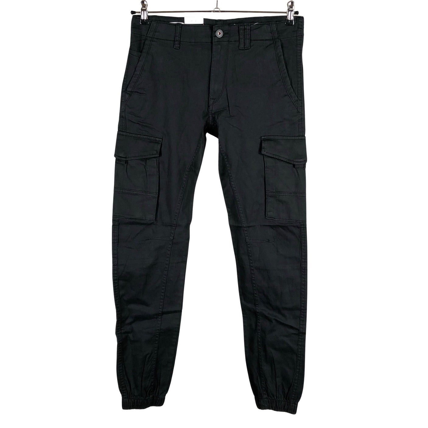 Miesten Jack & Jones - Cargohousut, koko W31 - Musta (1)
