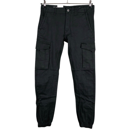 Miesten Jack & Jones - Cargohousut, koko W31 - Musta ()