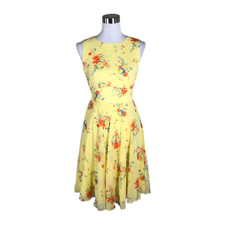 Naisten Esprit - Sifonkimekko, koko 36 - Keltainen ()