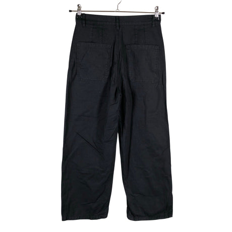 Naisten Massimo Dutti - Kangashousut, koko 36 - Musta (2)
