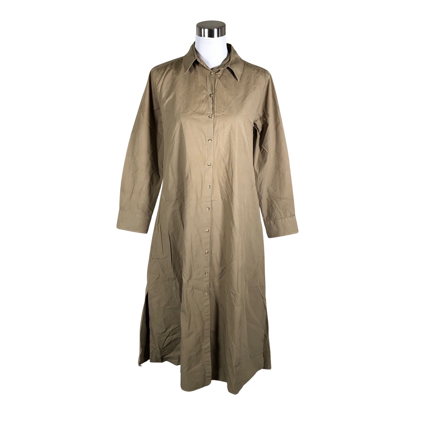 Naisten Massimo Dutti - Kangasmekko, koko 34 - Vihreä (1)