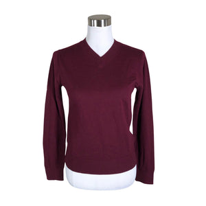 Naisten Massimo Dutti - Neulepaita, koko 36 - Viininpunainen (1)