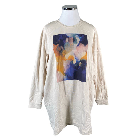 Naisten NOSH - Collegemekko, koko 50 - Beige ()