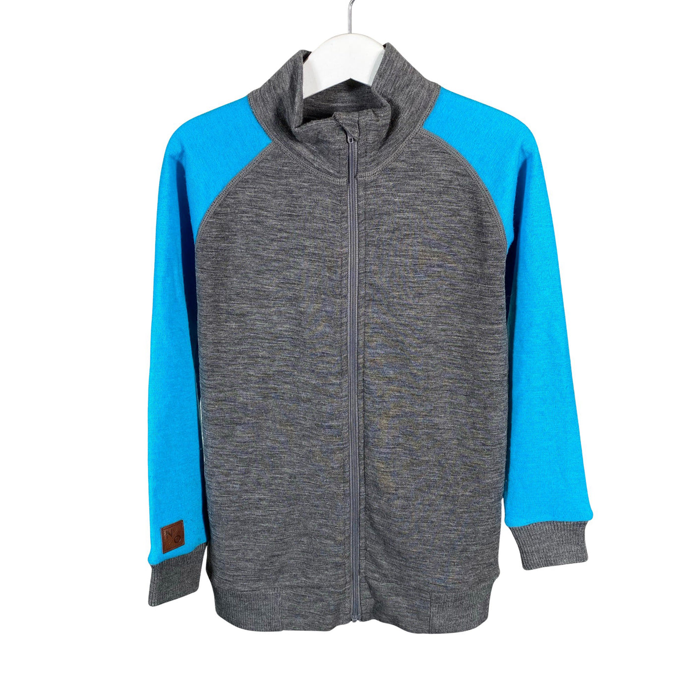Unisex North Outdoor - Kerrastopaita, koko 122 - 128 - Harmaa (1)