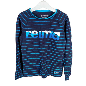 Unisex Reima - Trikoopaita, koko 122 - 128 - Sininen (1)
