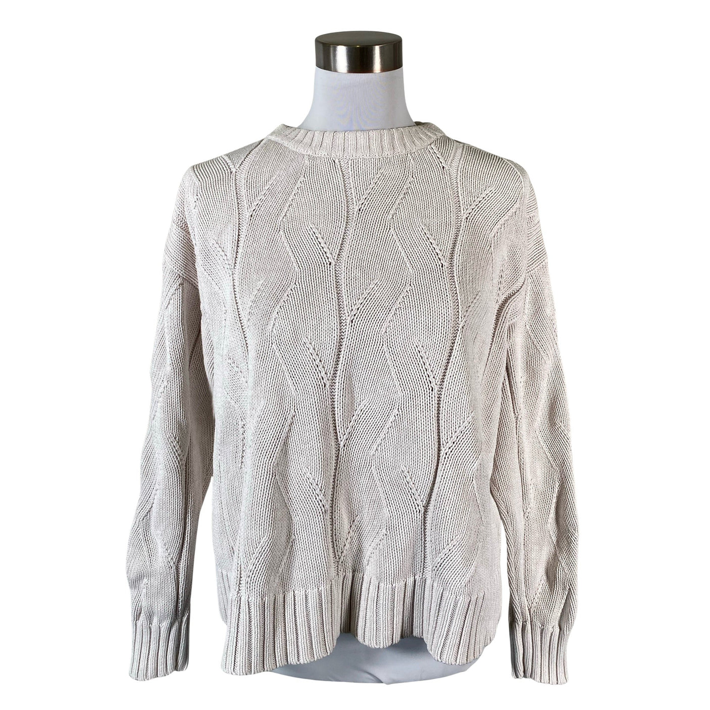 Naisten R-collection - Neulepaita, koko 40 - Luonnonvalkoinen (1)