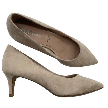 Naisten Tamaris - Korkokengät, koko 38 - Beige ()
