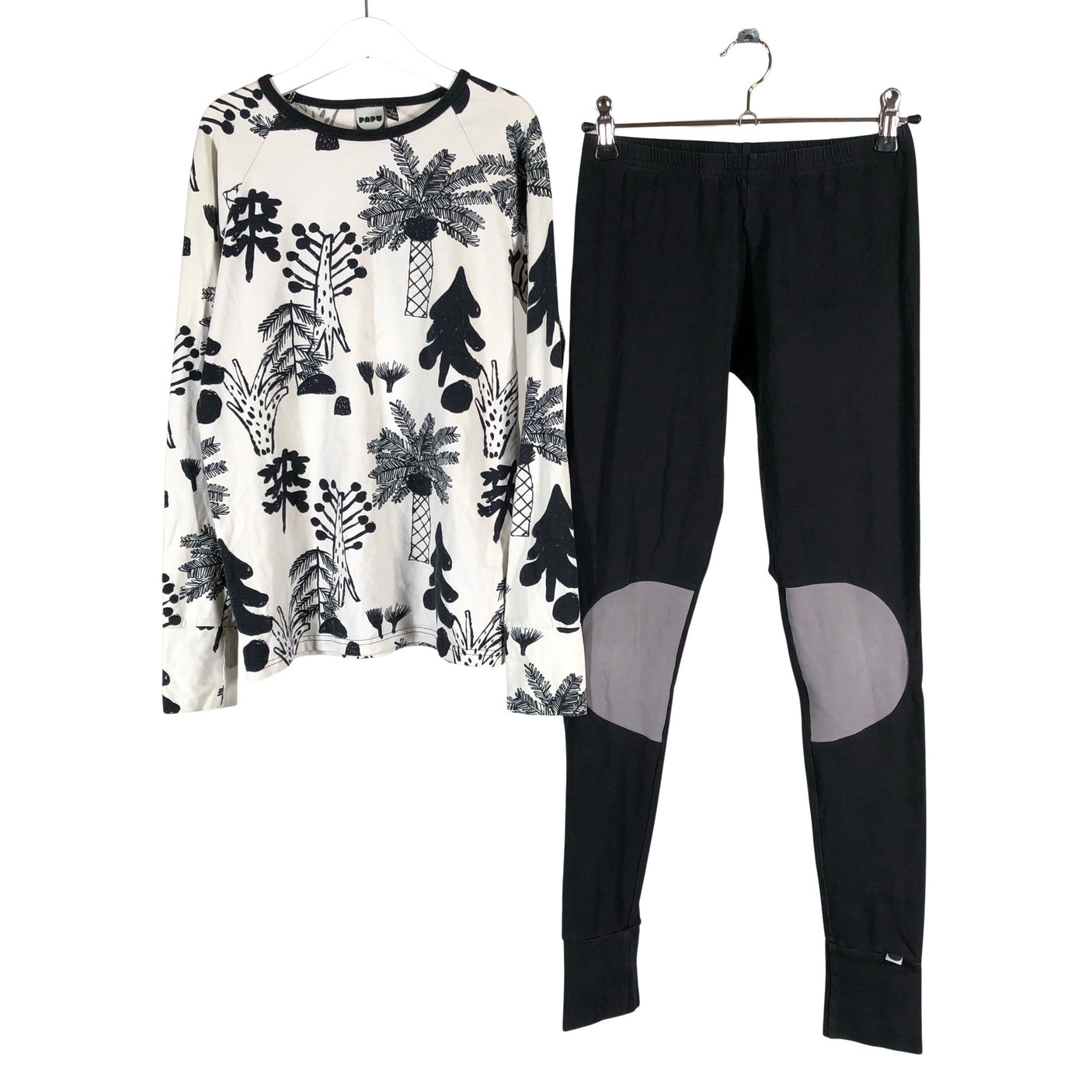 Unisex Papu - Trikoopaita, koko 146 - 152 - Luonnonvalkoinen (1)