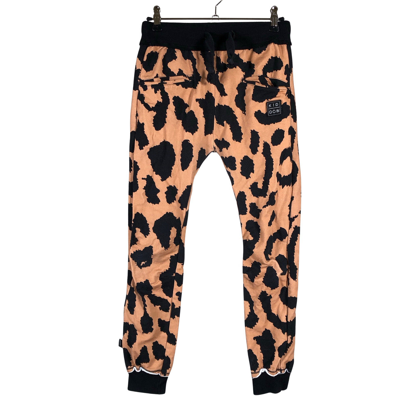 Unisex KiddoW - Collegehousut, koko 140 - 146 - Ruskea (1)