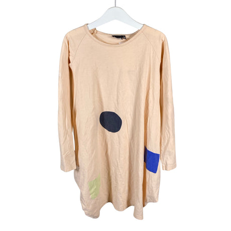 Tyttöjen Papu - Trikoomekko, koko 134 - 140 - Vaaleanpunainen ()