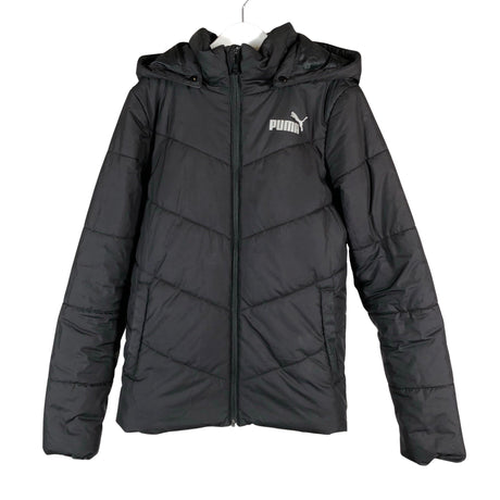 Unisex Puma - Kevyttoppatakki, koko 146 - 152 - Musta ()
