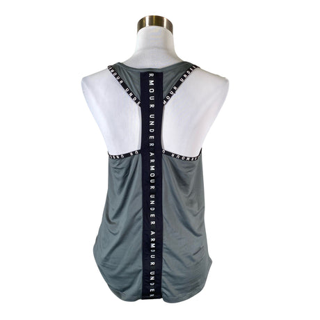 Naisten Under Armour - Urheilutoppi, koko 36 - Harmaa (2)