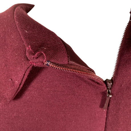 Naisten Laura Ashley - Trikoomekko, koko 34 - Viininpunainen (2)