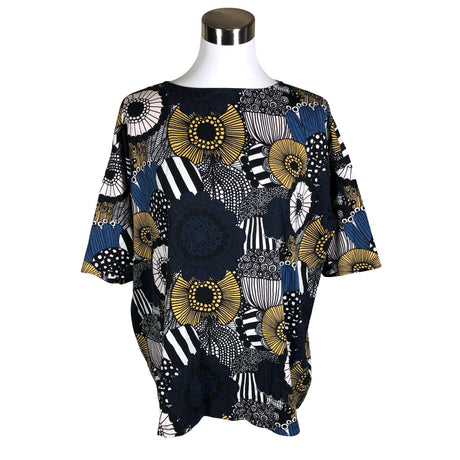 Naisten Marimekko - T-paita, koko 38 - Sininen ()
