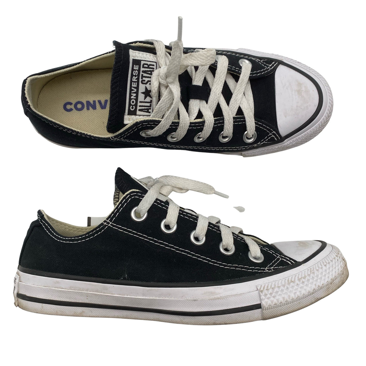 Naisten Converse - Tennarit, koko 36 - Musta (1)