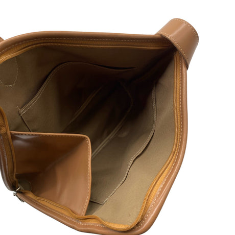 Naisten Longchamp - Olkalaukku, koko Midi - Ruskea (2)