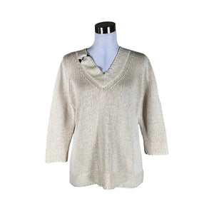 Naisten Olsen - Neulepaita, koko 38 - Beige (1)