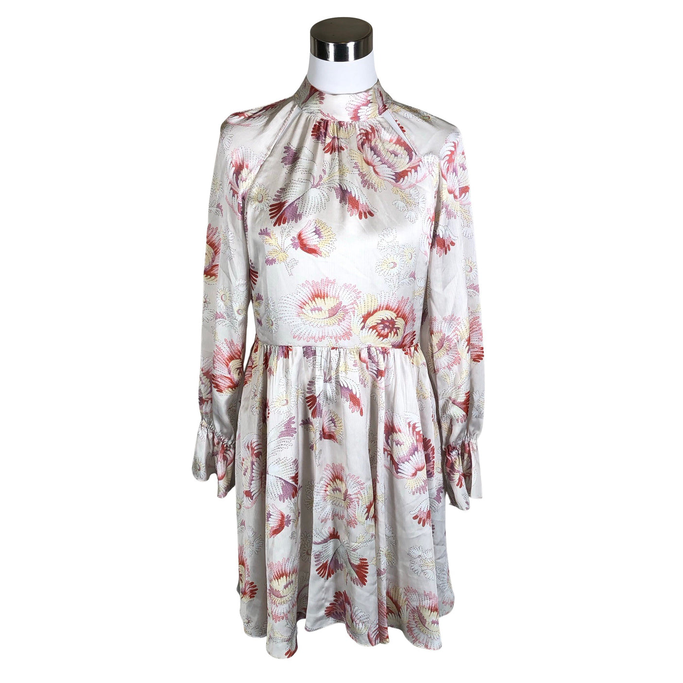 Naisten Ted Baker - Sifonkimekko, koko 38 - Luonnonvalkoinen (1)