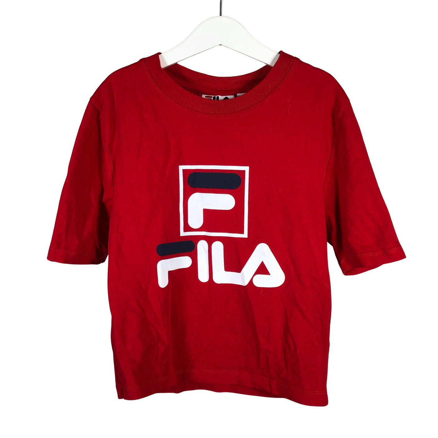 Unisex Fila - T-paita, koko 134 - 140 - Punainen (1)
