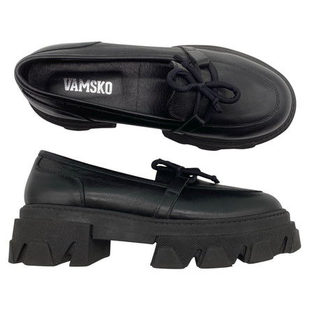 Naisten Vamsko - Loaferit, koko 39 - Musta ()