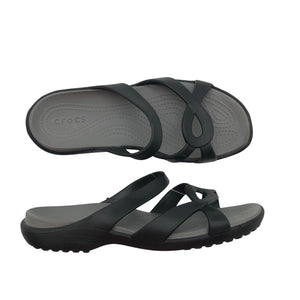 Naisten Crocs - Sandaalit, koko 39 - Musta (1)