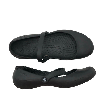 Naisten Crocs - Ballerinat, koko 38 - Musta ()