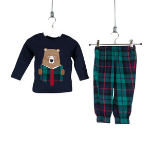 Unisex Bogi - Yöasu, koko 80 - 86 - Vihreä (1)