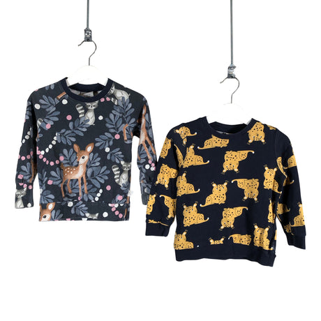Unisex Polarn O. Pyret - Collegepaita, koko 86 - 92 - Sininen ()