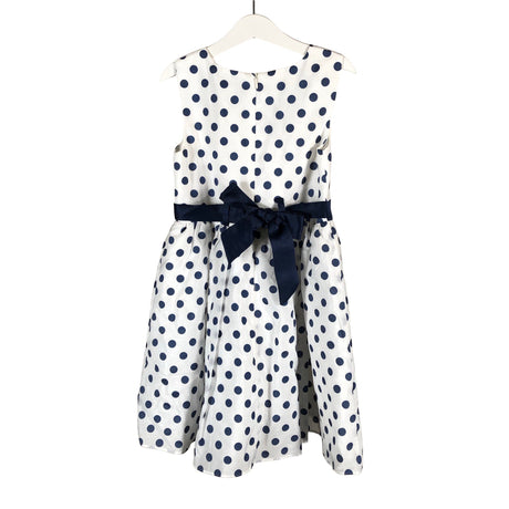 Tyttöjen Happy Girls - Juhlamekko, koko 116 - 122 - Valkoinen (2)