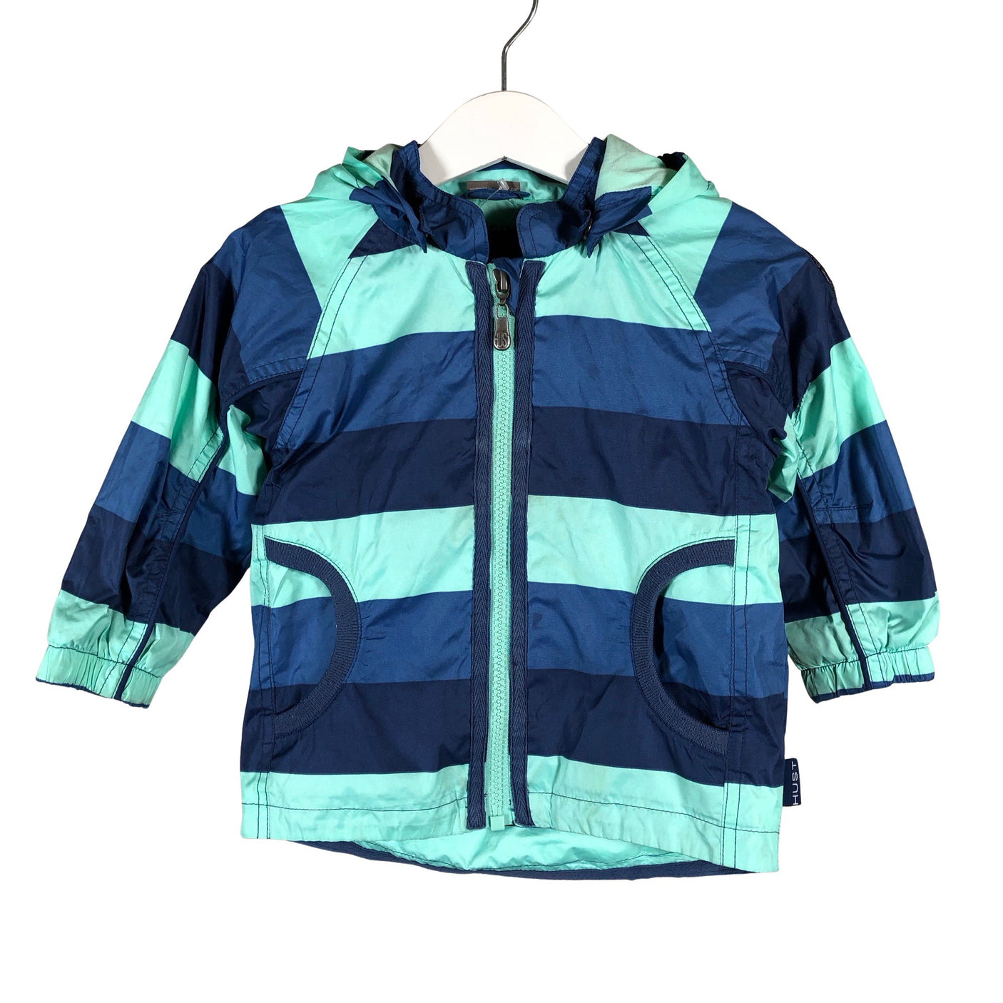 Unisex Hust - Välikausitakki, koko 74 - 80 - Vihreä (1)