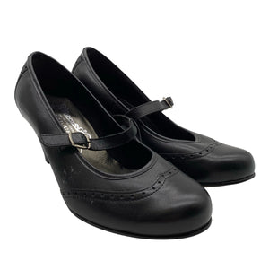 Naisten Janita - Korkokengät, koko 36 - Musta (2)