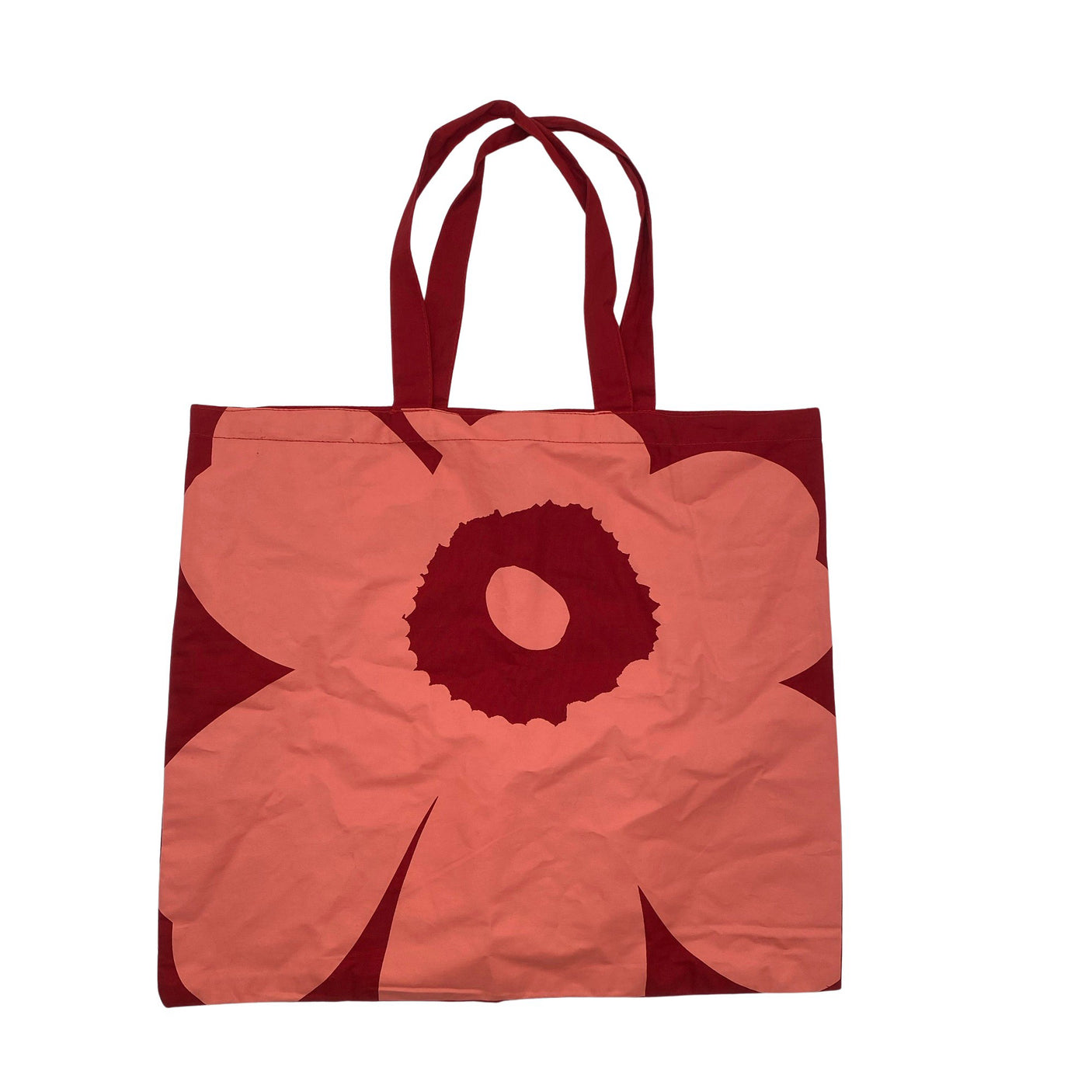 Naisten Marimekko - Ostoskassi, koko Maxi - Punainen (1)