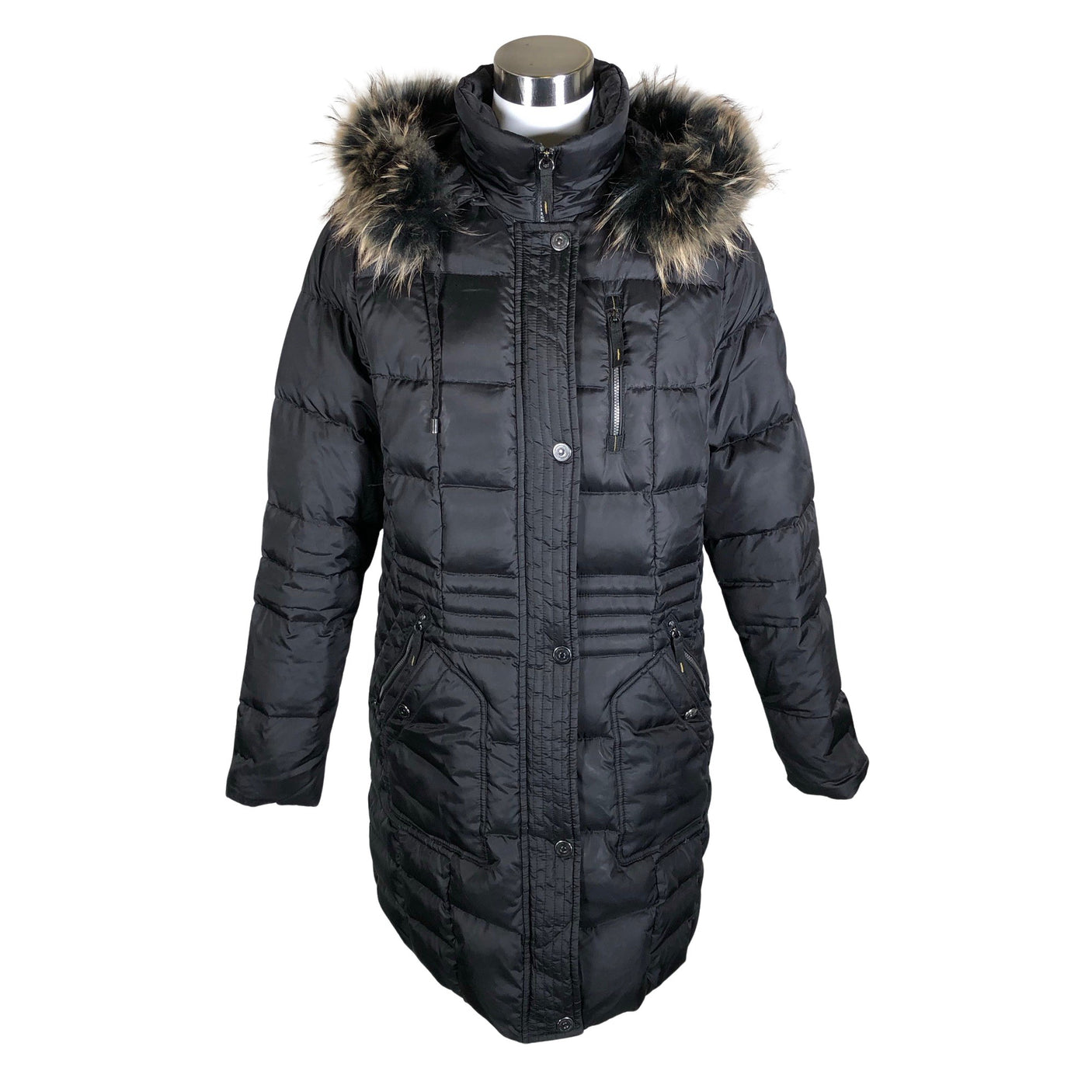 Naisten Barbara Lebek - Untuvatakki, koko 38 - Musta (1)