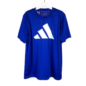 Unisex Adidas - Urheilupaita, lyhyet hihat, koko 146 - 152 - Sininen (1)