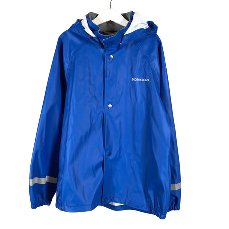 Unisex Didriksons - Sadetakki, koko 134 - 140 - Sininen ()
