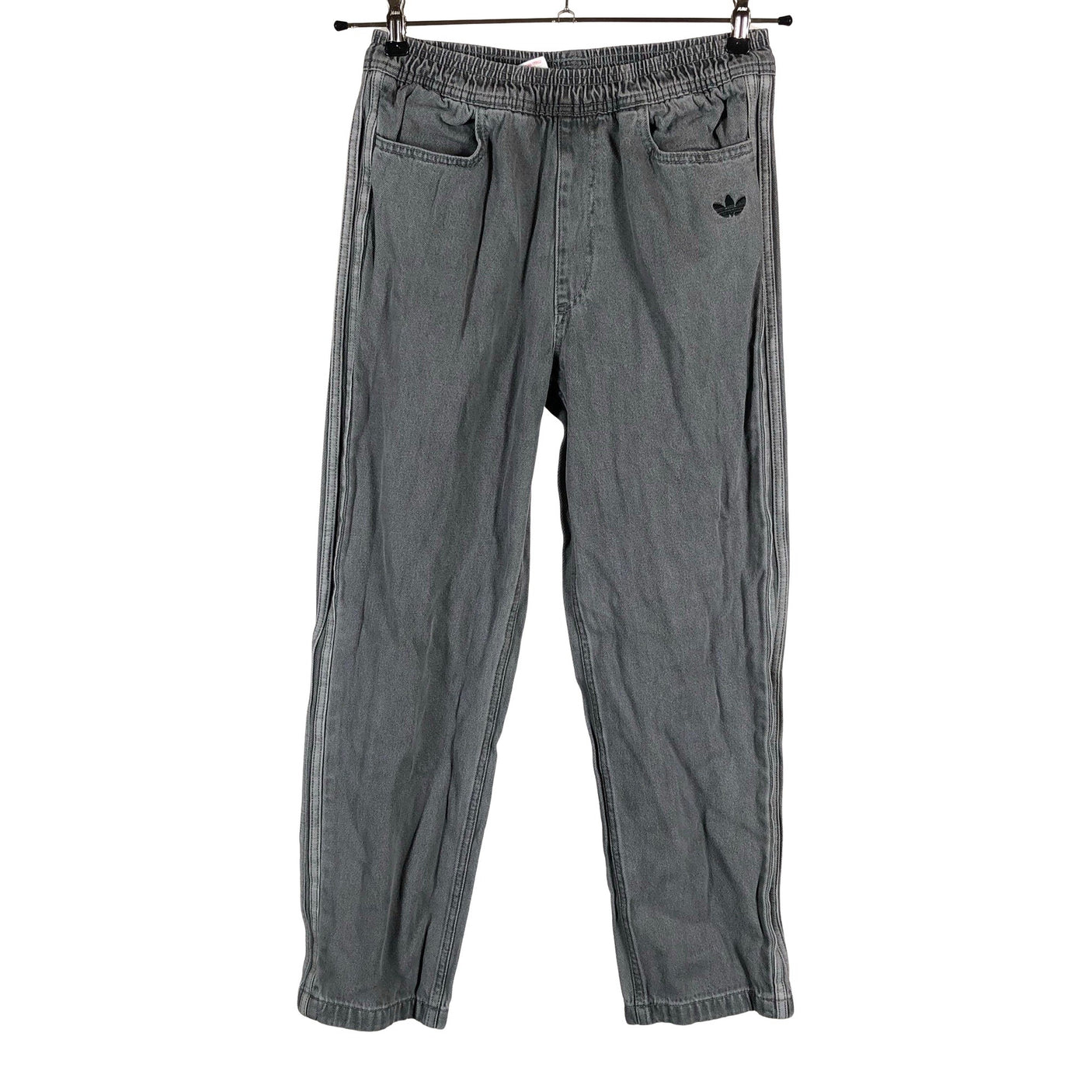Unisex Adidas - Farkut, koko 158 - 164 - Harmaa (1)